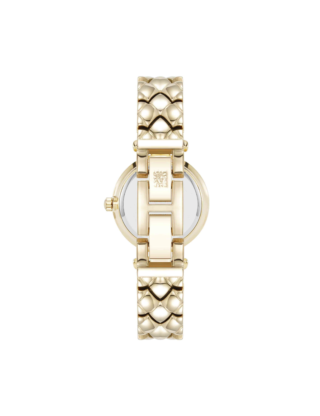 Crystal Accented V-Link Watch