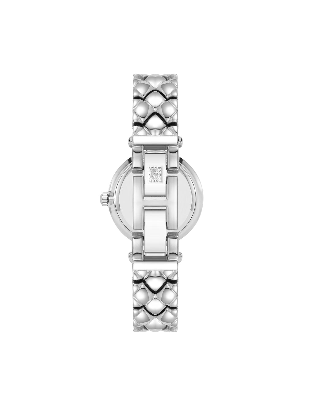 Crystal Accented V-Link Watch