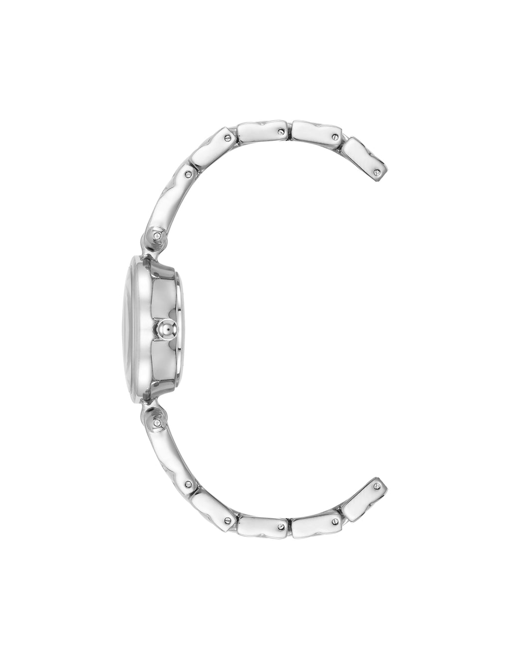 Crystal Accented V-Link Watch