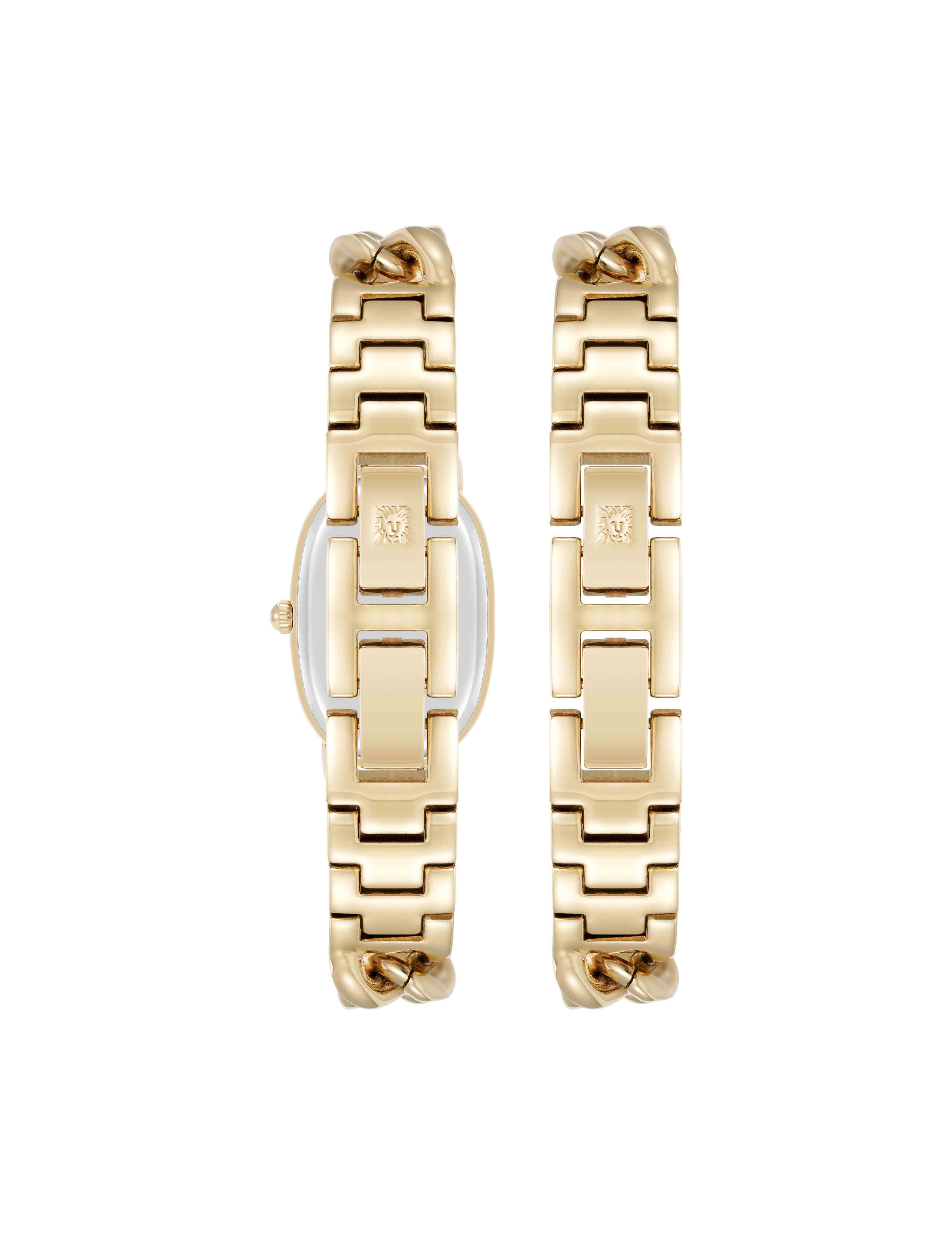 Chain Watch and Bracelet Set