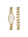 Chain Watch and Bracelet Set