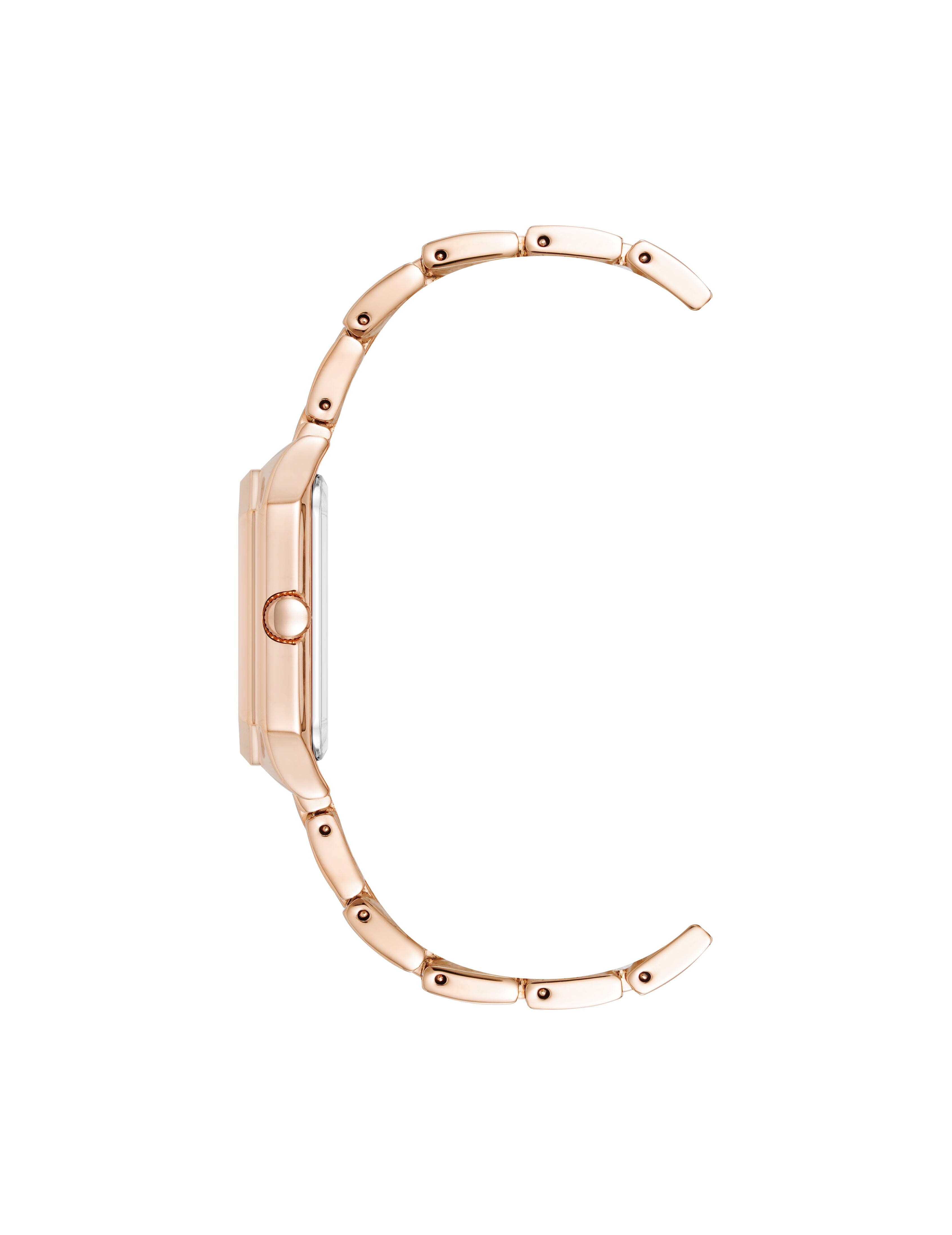 Octagonal Shaped Butterfly Dial Bracelet Watch