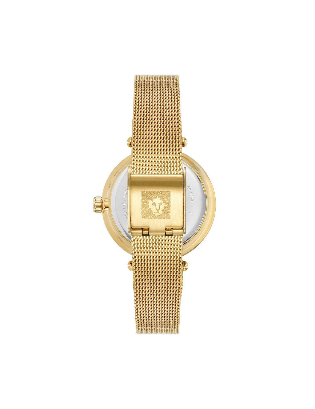Butterfly Dial Mesh Bracelet Watch