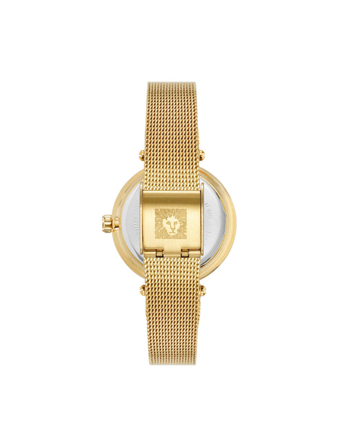 Butterfly Dial Mesh Bracelet Watch