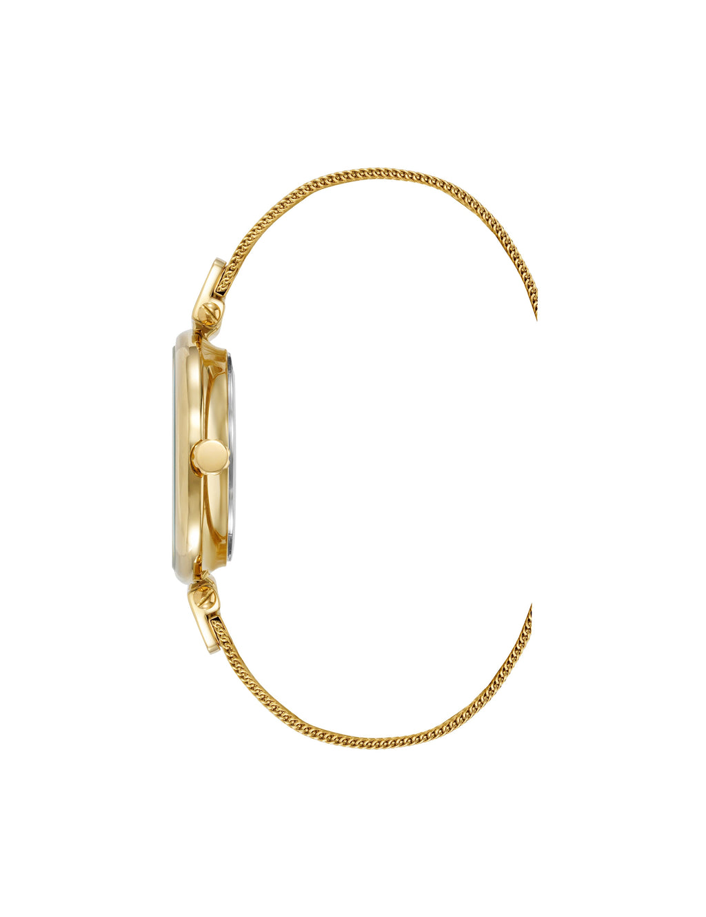 Butterfly Dial Mesh Bracelet Watch