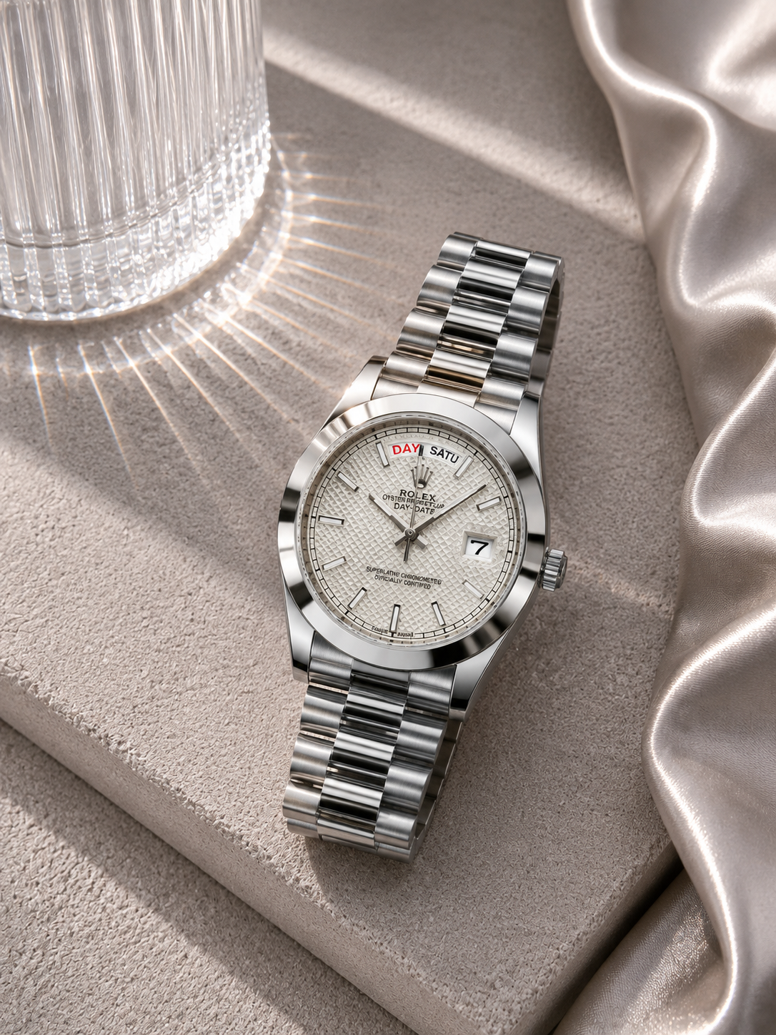 Rolex Day-Date – L'Élégance Intemporelle