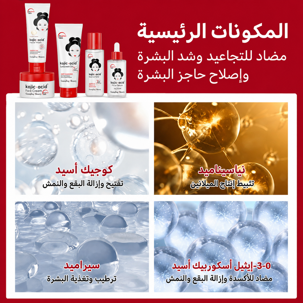 Pack Soin du Visage à l’Acide Kojic