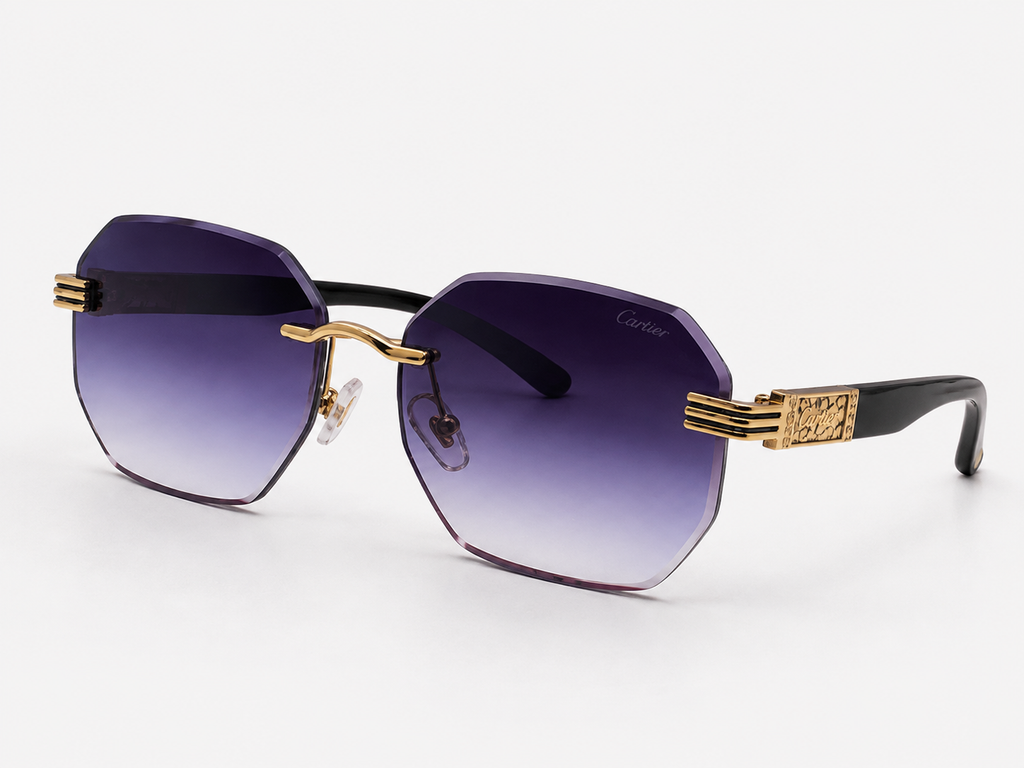 CARTIER Violet Dégradé Or