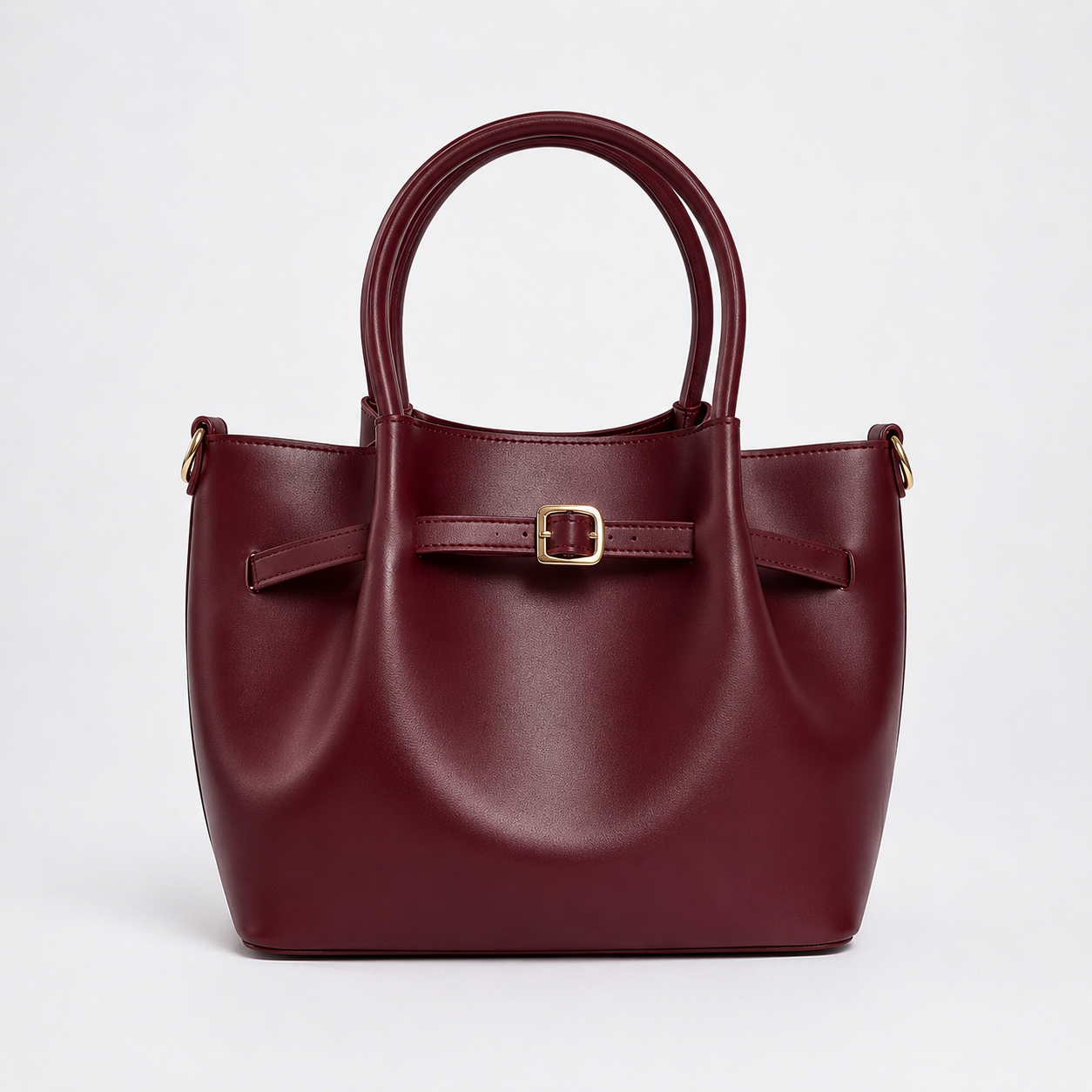 Sac à main élégant avec boucle décorative