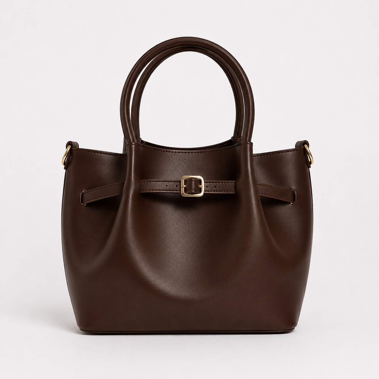 Sac à main élégant avec boucle décorative