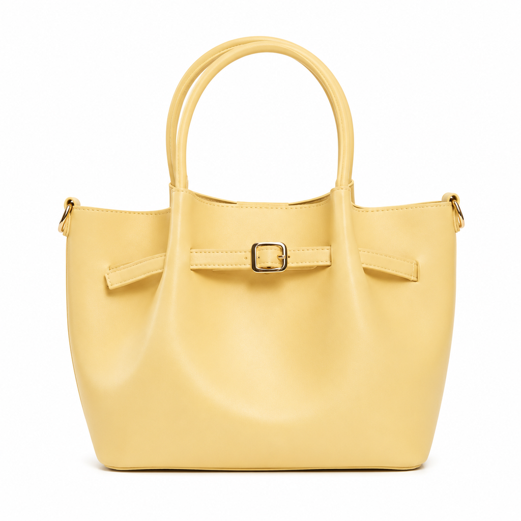 Sac à main élégant avec boucle décorative
