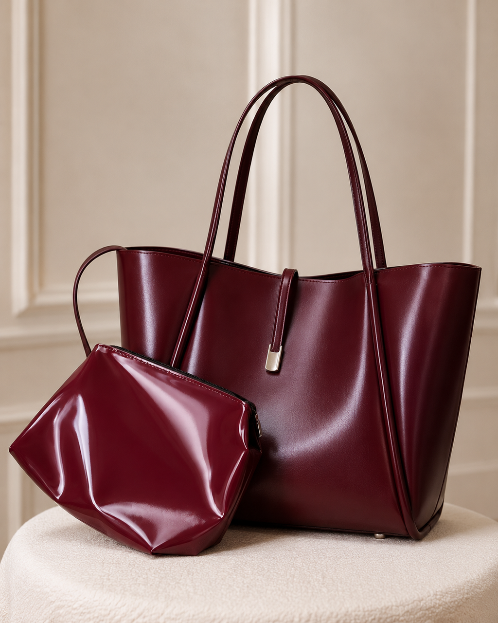Sac Élégance avec Trousse Assortie