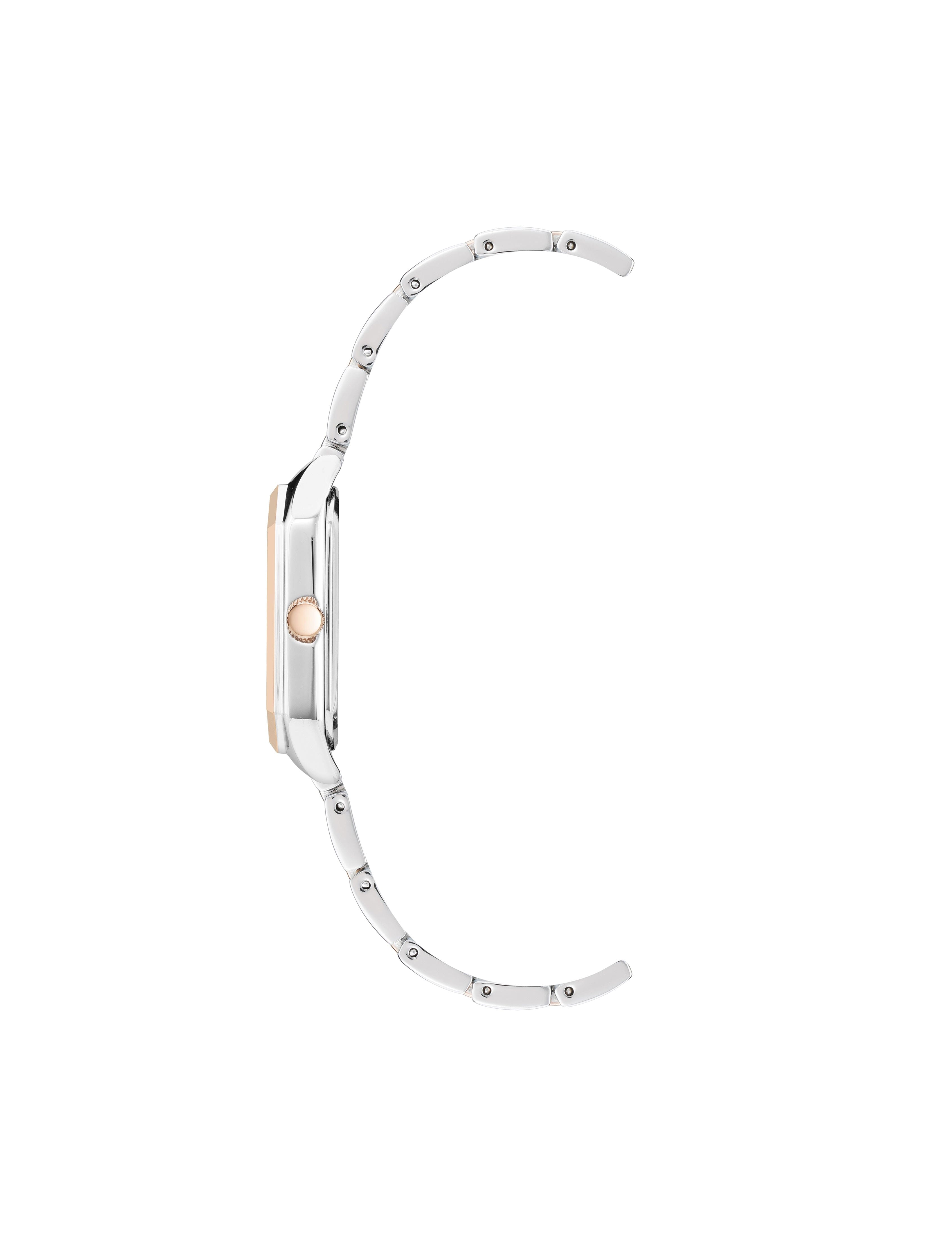 Octagonal Shaped Metal Bracelet Watch