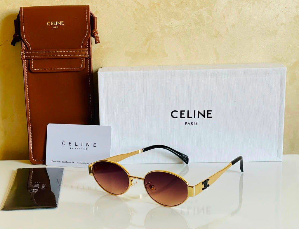 CELINE Oval Signature