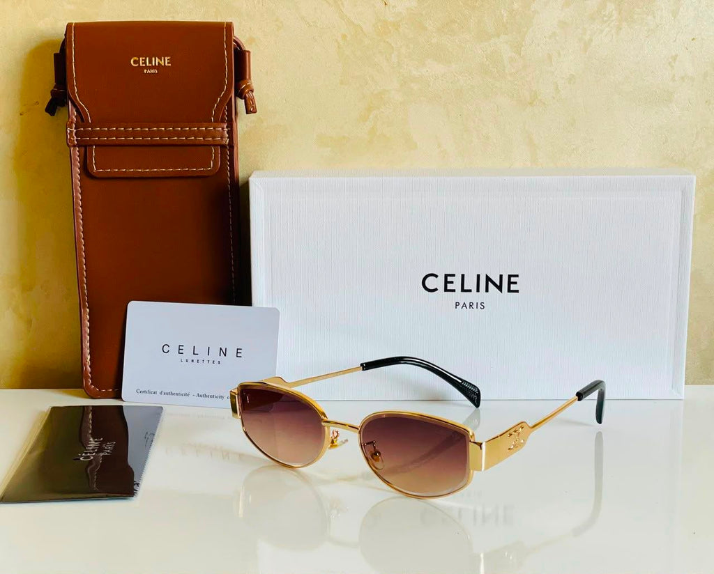 CELINE Oval Signature