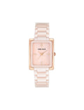 Rectangular Ceramic Bracelet Watch