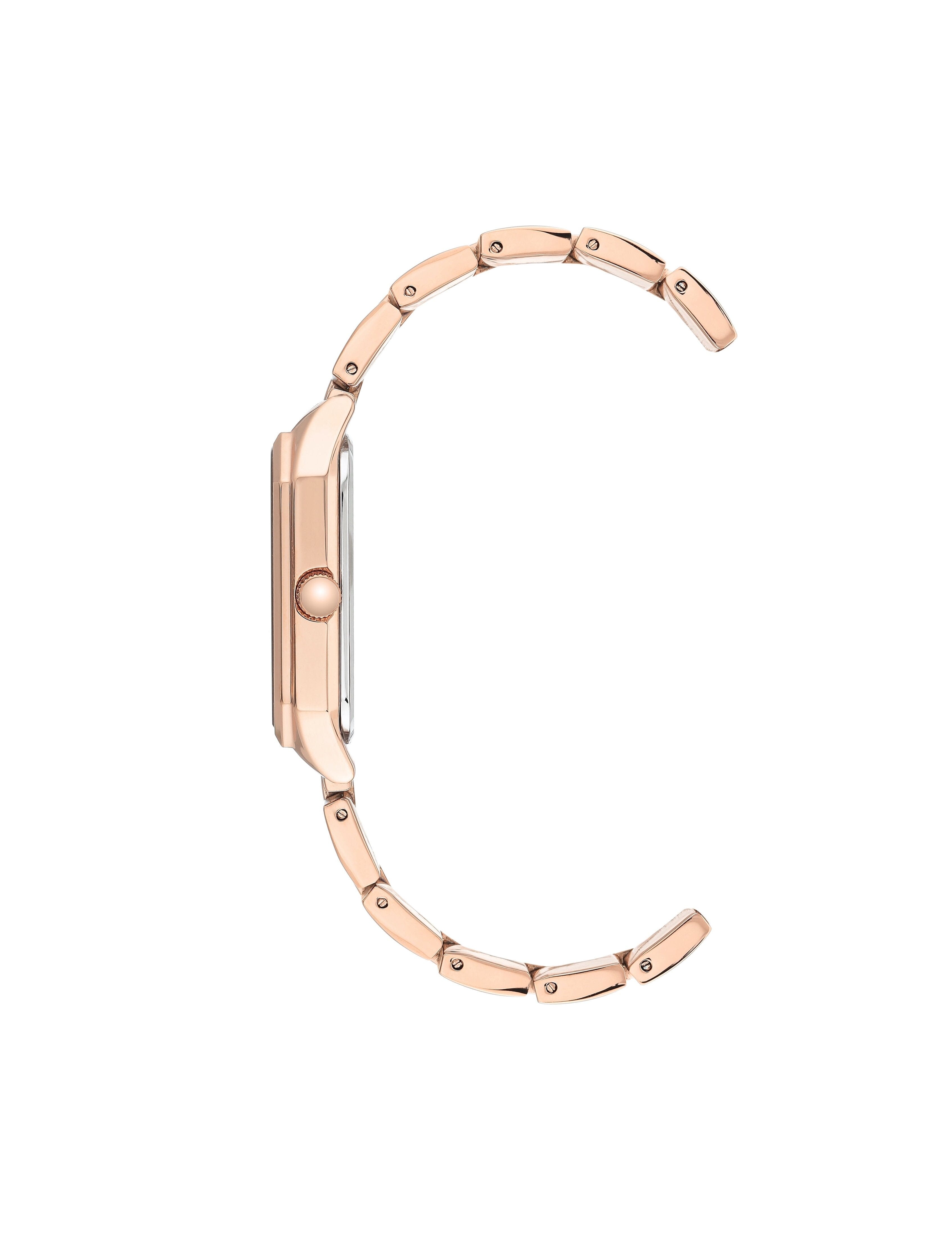 Octagonal Shaped Metal Bracelet Watch
