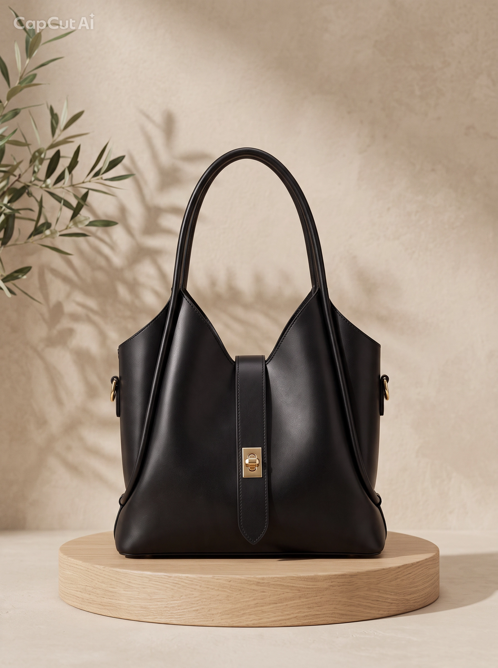Sac à main élégant 2 en 1 avec pochette assortie