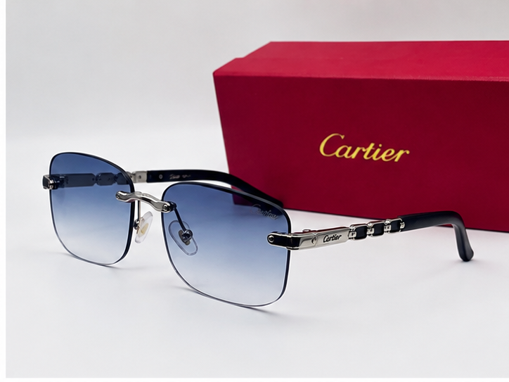 CARTIER Bleu Dégradé Argent
