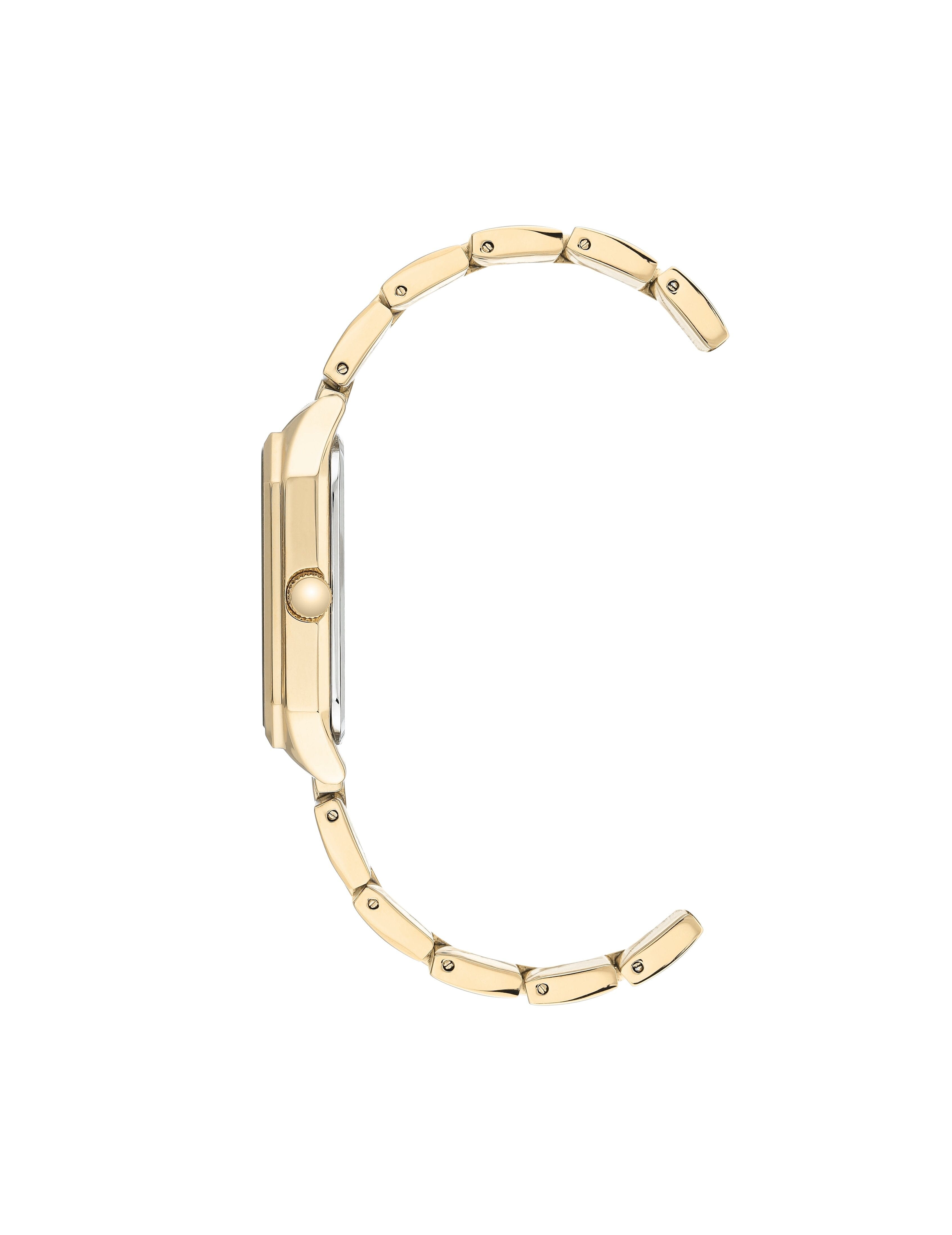 Octagonal Shaped Metal Bracelet Watch