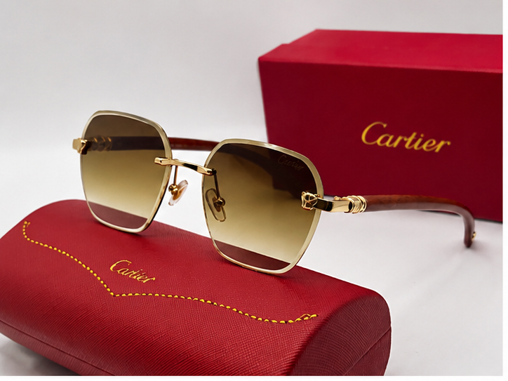 CARTIER Brown Gold – Monture Luxe