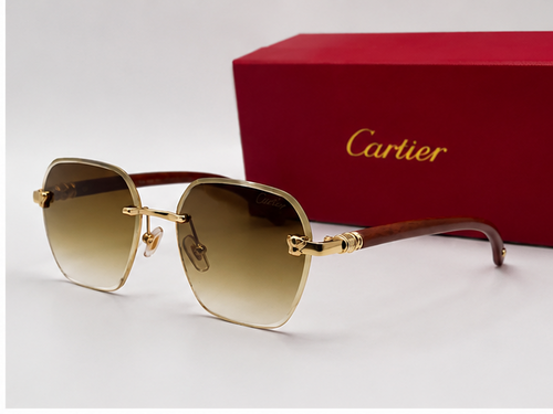 CARTIER Brown Gold – Monture Luxe