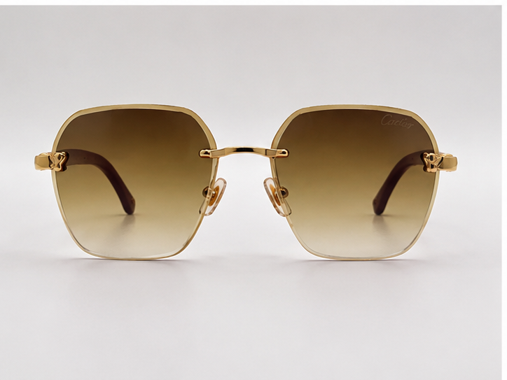 CARTIER Brown Gold – Monture Luxe