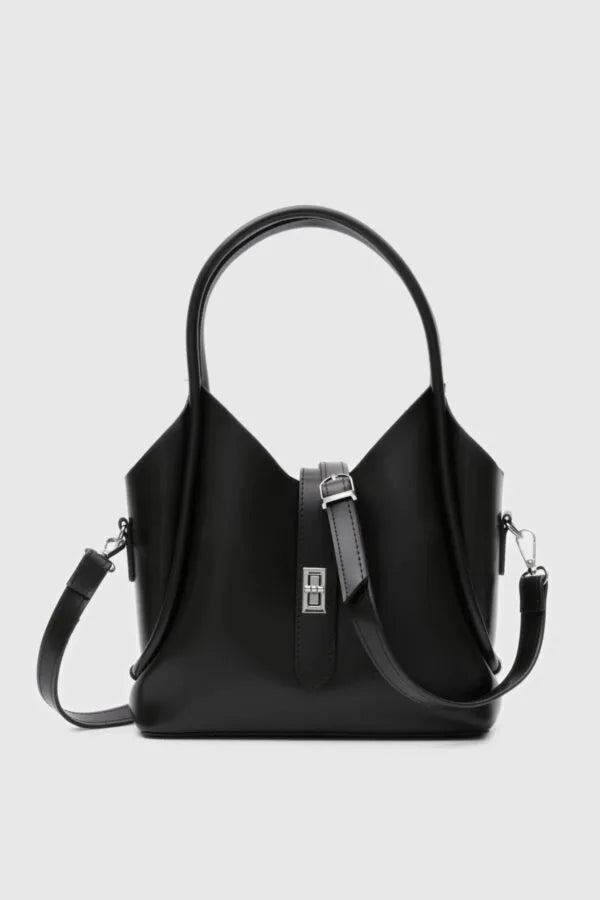 Sac à main élégant 2 en 1 avec pochette assortie
