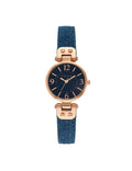 Modern Denim Strap Watch