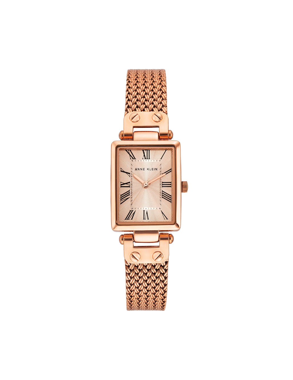 Rectangular Case Mesh Bracelet Watch