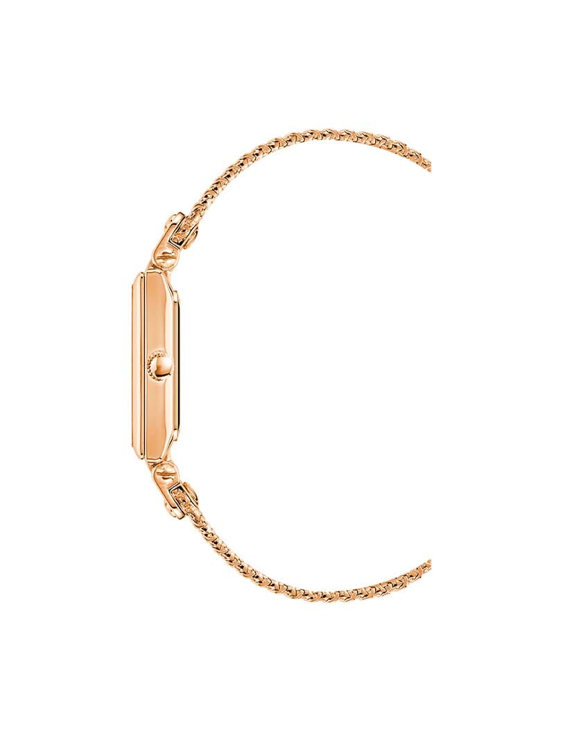 Rectangular Case Mesh Bracelet Watch